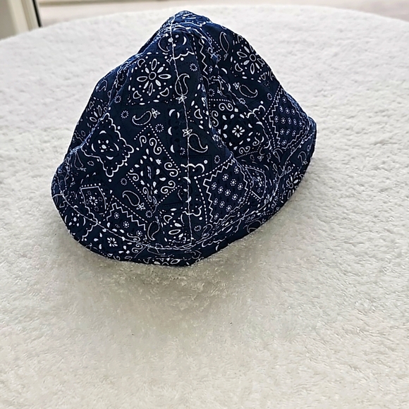 American Worker Welding Cap, Blue, & White, Unisex, New - Picture 3 of 6